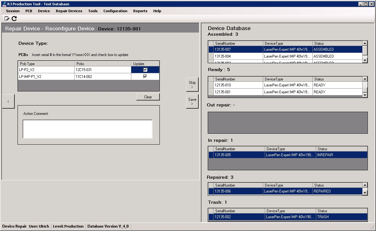 Production Tool